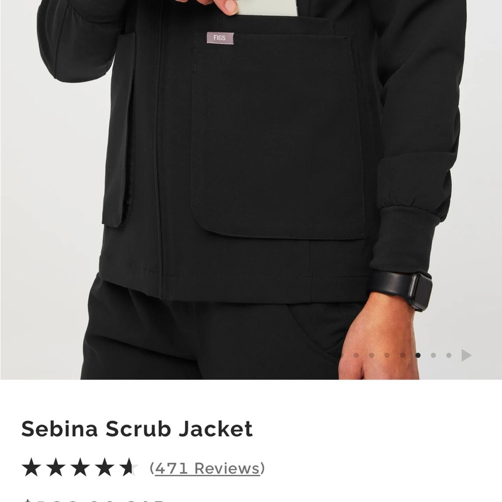 FIGS Sebina Scrub Jacket - Picture 6 of 11